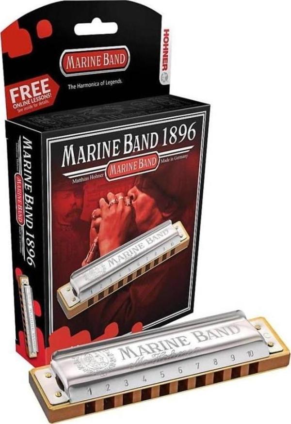 Hohner Marine Band 1896/20 (Fa Diyez Majör) - Image 1