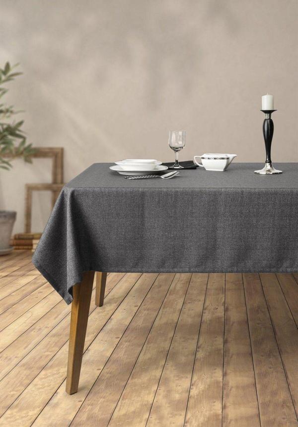 Denizli Concept Grande Antrasit Masa Örtüsü - Image 1