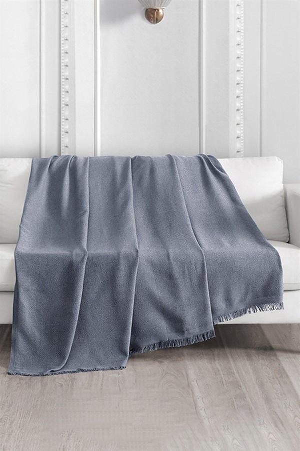 Denizli Concept Elite Koltuk Örtüsü Antrasit 175x230 - Image 1