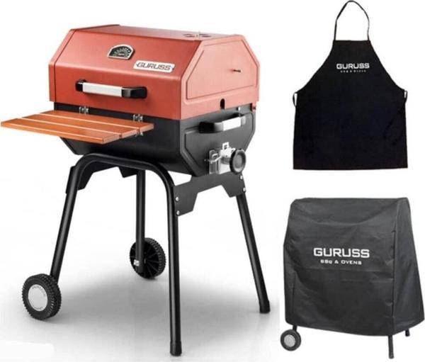 Guruss Cg-050 Tam Takım Oksit Kırmızı +kılıf + Önlük - Image 1