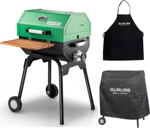 Guruss Cg-050 Tam Takım Yeşil +kılıf + Önlük - Image 1