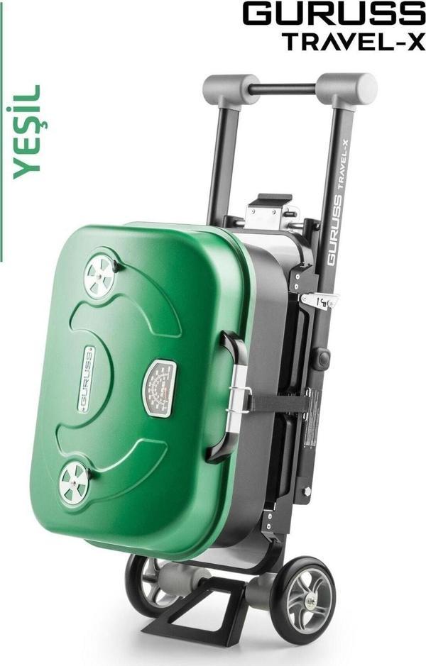 Guruss Travel-x Taşınabilir Mangal Yeşil - Image 1