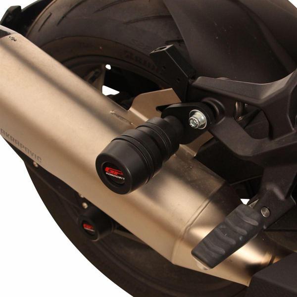 GP Kompozit BMW S 1000 XR 2024 Uyumlu Egzoz Koruma Takozu Siyah - Image 1