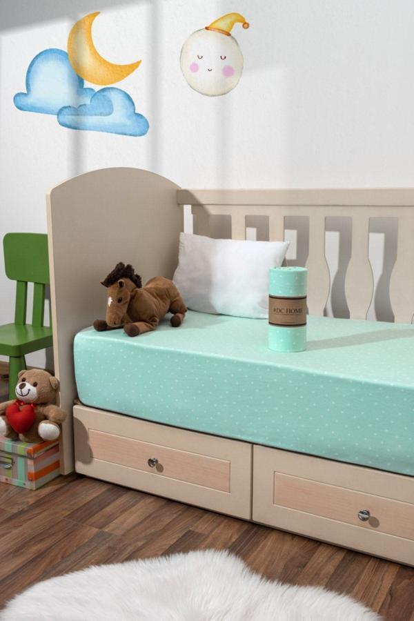 Denizli Concept Sunny 100% Pamuk 2'li Lastikli Bebek Çarşafı 70*140 - Image 1