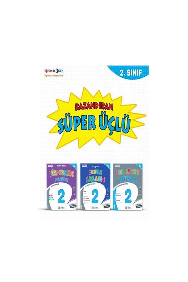 2. SINIF - SÜPER ÜÇLÜ - Kazandıran Kitaplar - Üçgen Yayıncılık - Image 1