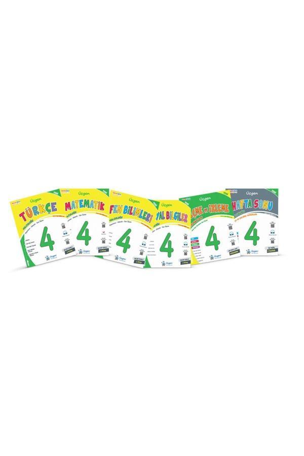4.SINIF – BECERİ TEMELLİ İLKOKUL SETİ (Türkçe–Matematik–Fen–Hayat–Ölçme ve İzleme–Hafta Sonu) - Üçgen Yayıncılık - Image 1