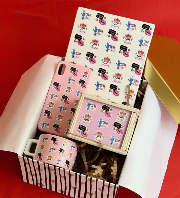 Iphone Telefon Kılıflı Women Can Tasarımlı Kadınlara Özel Hediye Seti - Image 1
