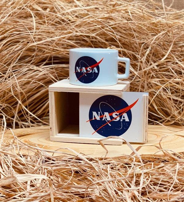 Nasa Ahşap Kutulu Kupa - Image 1