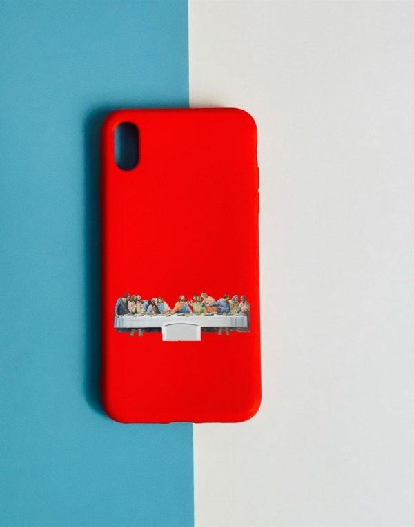 Son Akşam Yemeği Tasarımlı iPhone Xs Max Kılıf - Image 1
