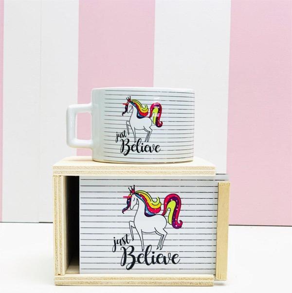 Sadece İnan Unicorn Kutulu Kupa - Image 1
