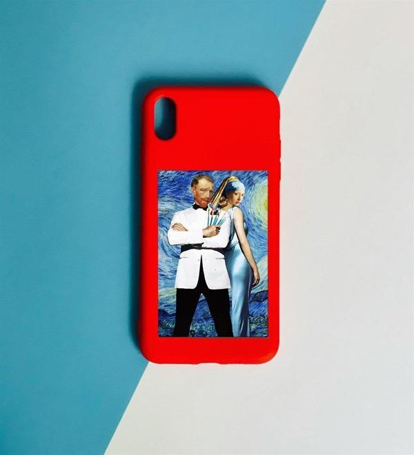 Van Gogh Tasarımlı iPhone Xs Max Kılıf - Image 1