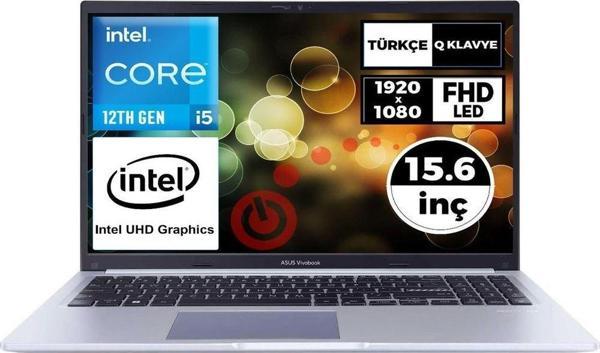 ASUS VivoBook 15 i5-1235U 8GB 512GB SSD 15.6" FHD W11P Taşınabilir Bilgisayar X1502ZA-EJ1067 014 - Image 1