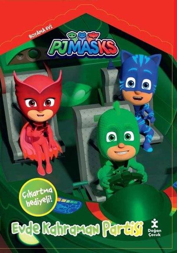 Pjmasks - Evde Kahraman Partisi - Boyama Evi - Doğan Çocuk - Image 1