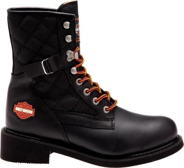 Harley Davidson New Worker Kadın Bot Siyah - Image 1