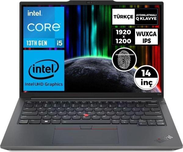 LENOVO ThinkPad E14 G5 i5-1335U 8GB 512GB SSD 14" WUXGA W11P Taşınabilir Bilgisayar 21JK0003TX 019 - Image 1