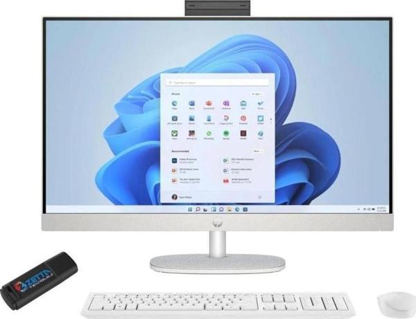 Hp 27-CR0001NT I7-1355U 16GB Ram 2tb SSD 27" Fhd IPS Intel Irıs Xe WINDOWS11PRO All In One Bilgisayar 8898B1EAW28 + Zetta USB Bellek - Image 1