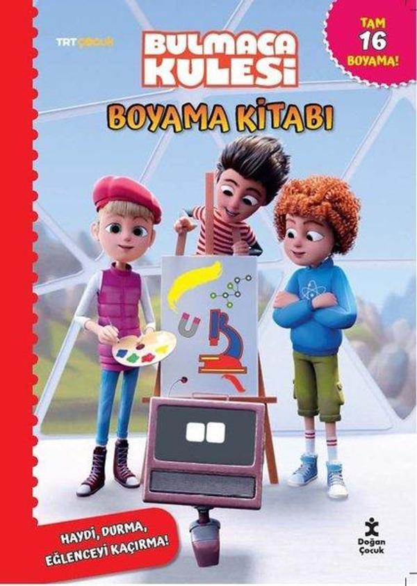 TRT Çocuk - Bulmaca Kulesi Boyama Kitabı - Doğan Çocuk - Image 1