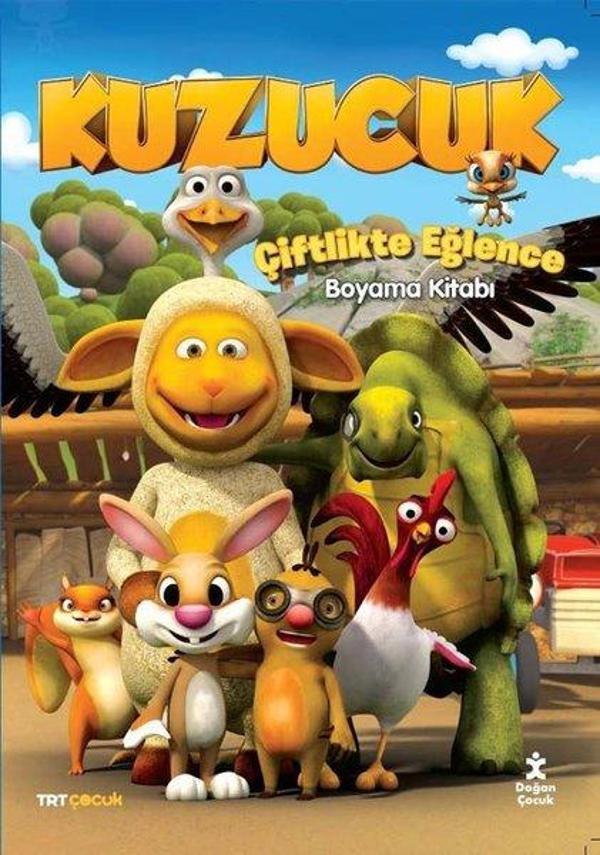 TRT Çocuk - Kuzucuk Çiftlikte - Eğlence Boyama Kitabı - Doğan Çocuk - Image 1