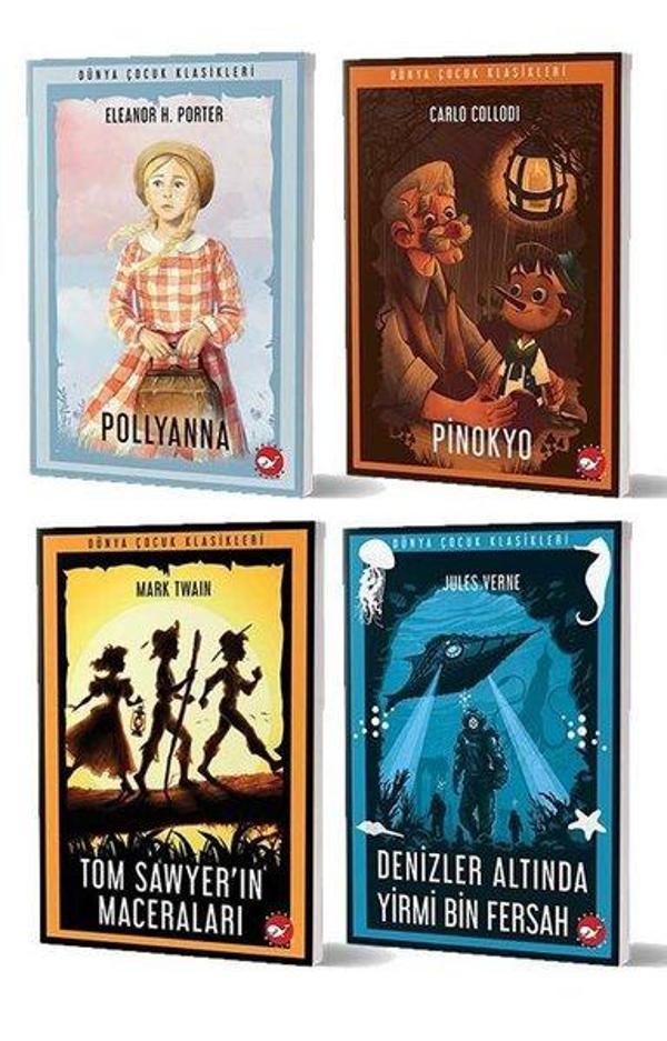 Dünya Çocuk Klasikleri Seti - 5 Kitap Takım - Beyaz Balina Yayınları - Image 1