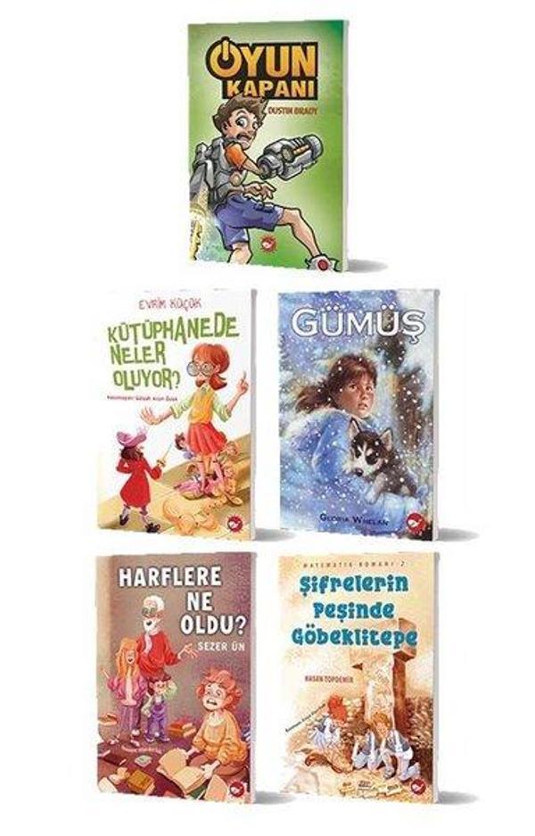 8+ Yaş İçin Okuma Seti - 5 Kitap Takım - Beyaz Balina Yayınları - Image 1