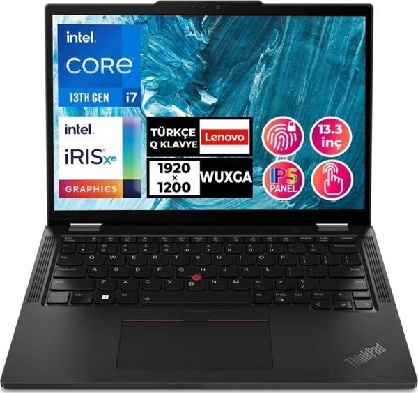 LENOVO Thinkpad X13 Yoga G4 i7-1355U 16GB 1TB SSD 13.3" W11P Dokunmatik Notebook 21F3S2GKTX 005 - Image 1