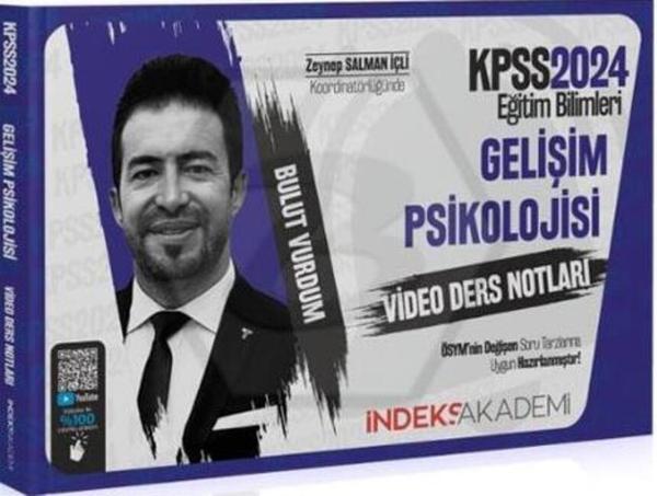 2024 KPSS Eğitim Bilimleri Gelişim Psikolojisi Video Ders Notları - İndeks Akademi Yayıncılık - Image 1