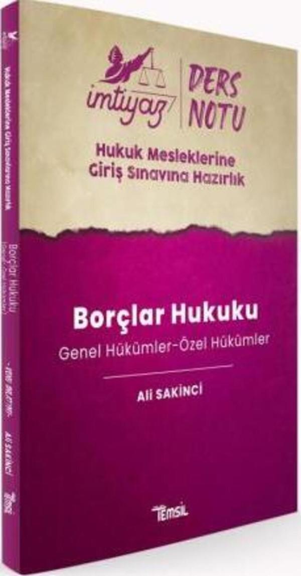 Hmgs Borçlar Hukuku Genel Hükümler Özel Hük. - Temsil Kitap - Image 1