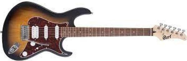 CORT G110opsb Elektro Gitar, Open Pore Sunburst , (H-S-S) - Image 1