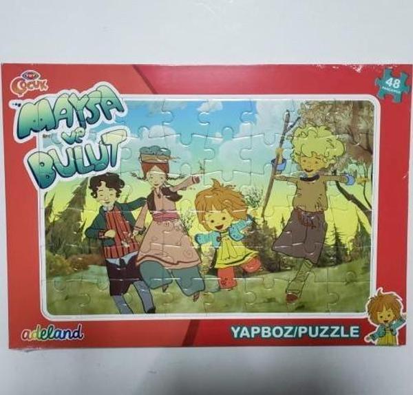 Adeland Trt Çocuk Maysa ve Bulut 48 Parça Yapboz (Puzzle) - Image 1