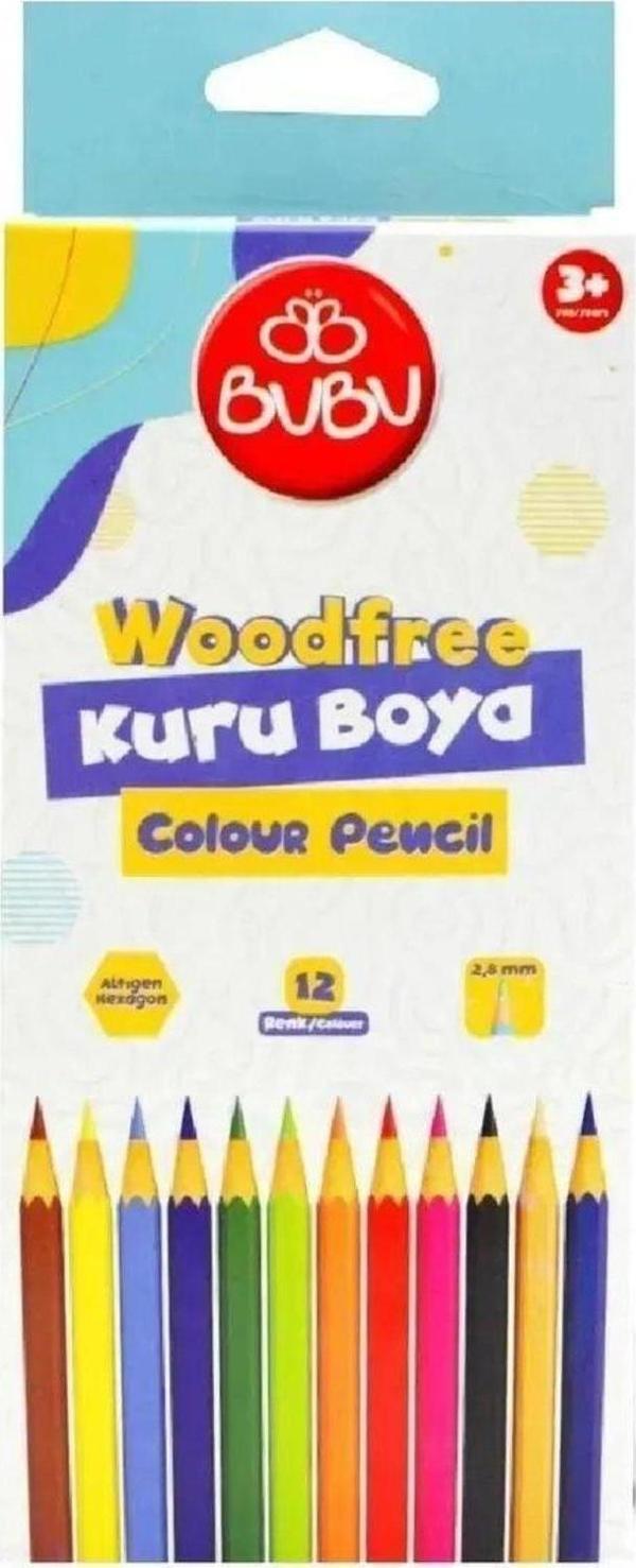 Bubu 4 lü Boya Seti (Kuru-Keçeli-Pastel-Sulu Boya) - Image 1