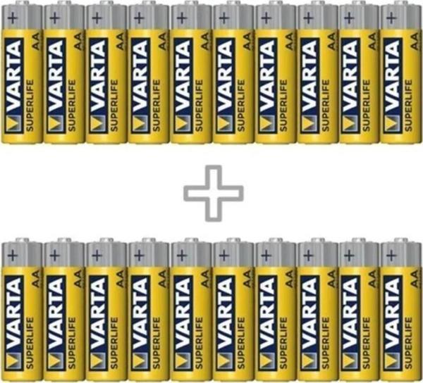 Varta Superlıfe Çinko Aa Kalem Pil 48'li Paket - Image 1