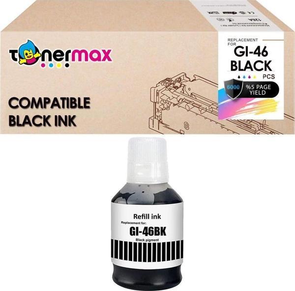 Canon GI-46 Muadil Mürekkep Siyah / Canon Maxify GX6040 / GX6050 / GX7040 / GX7050 / GX7055 - Image 1