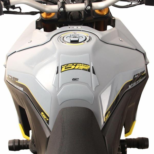 GP Kompozit Suzuki V-Strom 800 DE 2023-2024 Uyumlu Tank Pad Seti Gri - Image 1