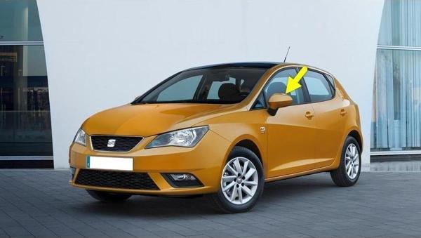 Seat İbiza 2013-2017 Sol Dış Dikiz Aynası Kapağı 6J0857537D - Image 1