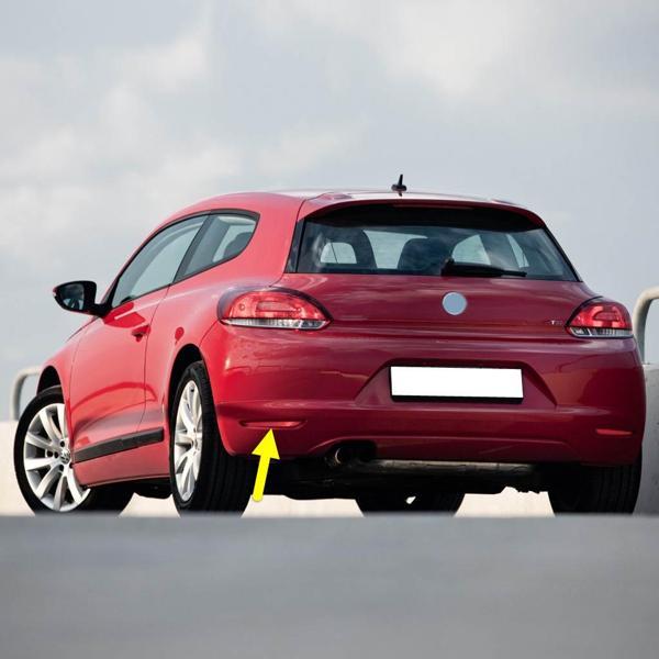 VW Scirocco 2009-2014 Standart Arka Tampon Sol Reflektör 1K8945105 - Image 1