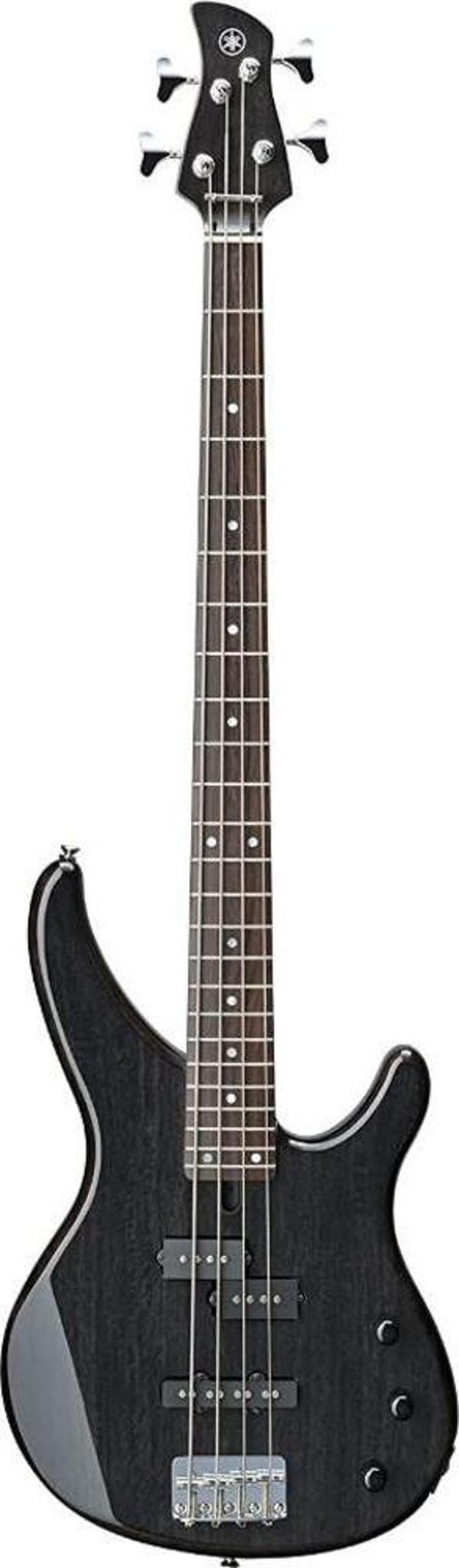 Yamaha TRBX174EW Exotic Wood 4 Telli bas Gitar (Trans Black) - Image 1