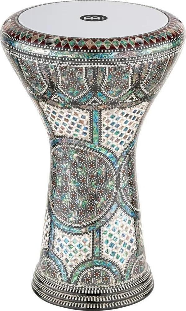 Meinl AEED3 Artisan 8 3/4" Darbuka (Blue Pearl, Mosaic Palace Finish) - Image 1