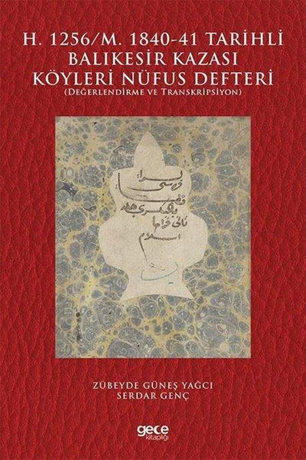 H.1256-M. 1840-41 Tarihli Balıkesir Kazası Köyleri Nüfus Defteri - Gece Kitaplığı - Image 1