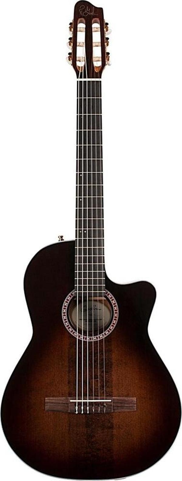Godin Arena Pro CW EQ Elektro Klasik Gitar (Bourbon Burst) - Image 1