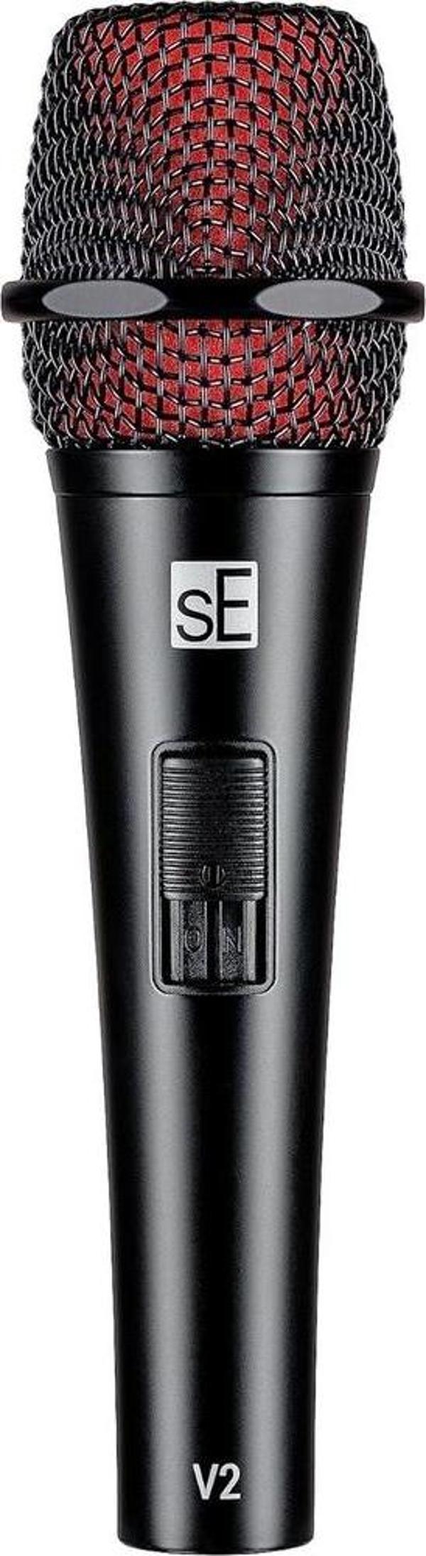 sE Electronics V2 Switch Cardioid Dynamic Handheld Vocal Mikrofonu (Se XLR Kablolu Set) - Image 1