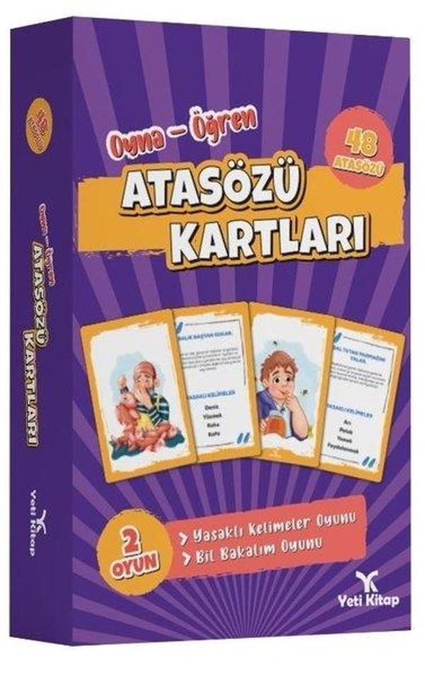 Oyna-Öğren Atasözü Kartları - Yeti Kitap - Image 1