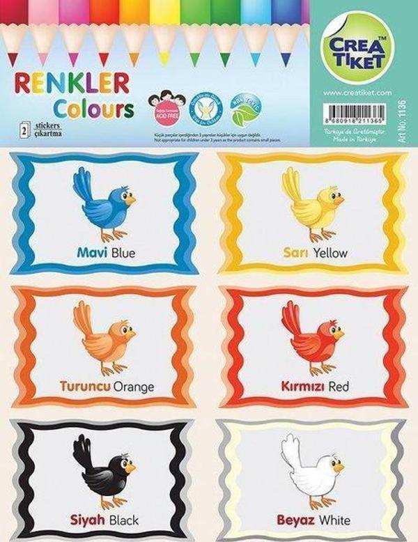 Crea Renkler Etiket - Image 1