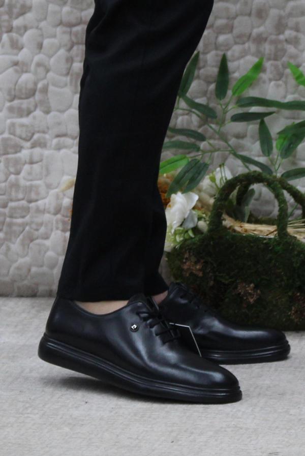 Pierre Cardin 14206 Siyah  Ürün Hafif Taban Hakiki Deri Erkek Ayakkabı - Image 1