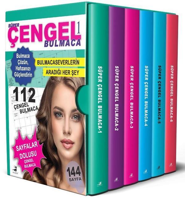 Süper Çengel Bulmaca Seti - 6 Kitap Takım - Olimpos Yayınları - Image 1