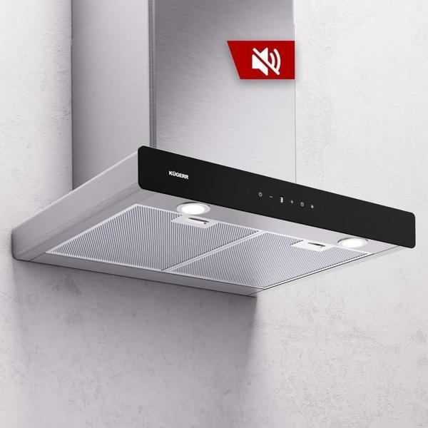 Kügerr F10 60 Cm Inox Ankastre Sessiz Davlumbaz - Image 1