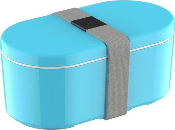 zweikell Boxy Large Carolına 3 Bölmeli 1450ml (49OZ) Lunch Box - Yemek Taşıma Kabı - Mavi - Image 1