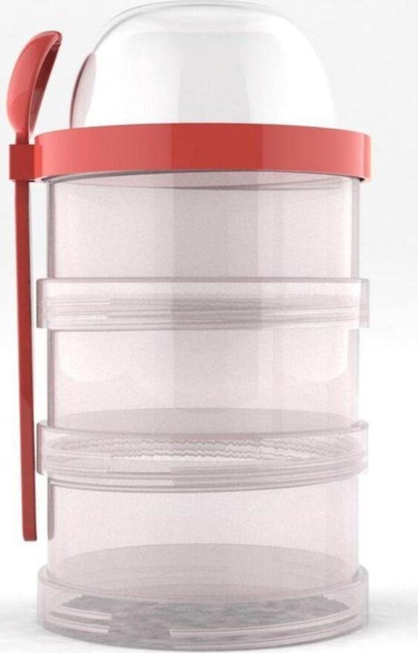 zweikell Infinity Kırmızı Bpa Içermez 700 ml Yemek Taşıma Kabı - Image 1