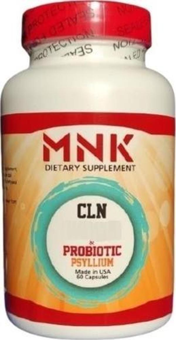 Mnk Cln Cleans Probiotic Psyllium 60 Kapsül - Image 1