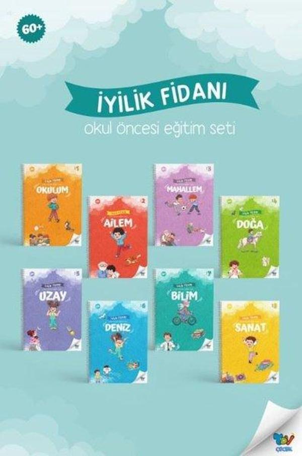 İyilik Fidanı Okul Öncesi Eğitim Seti - 8 Kitap Takım - Türkiye Diyanet Vakfı Yayınları - Image 1