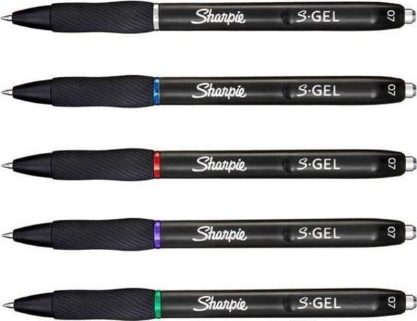 Sharpie Gel Jel mürekkepli kalem, 0.7 mm, 8li Bls - Image 1